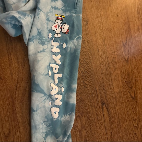 Hypeland x Hello Kitty Tie Dye Joggers sweatpants medium Fan organic cotton - Picture 4 of 9